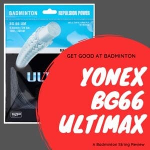 yonex bg66 ultimax badminton string review