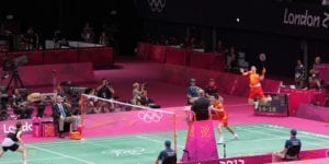 Fu Hai Feng and Cai Yun vs Carsten Mogensen and Mathias Boe Beijing 2008