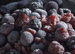 frozen berries