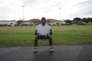 lower body squat