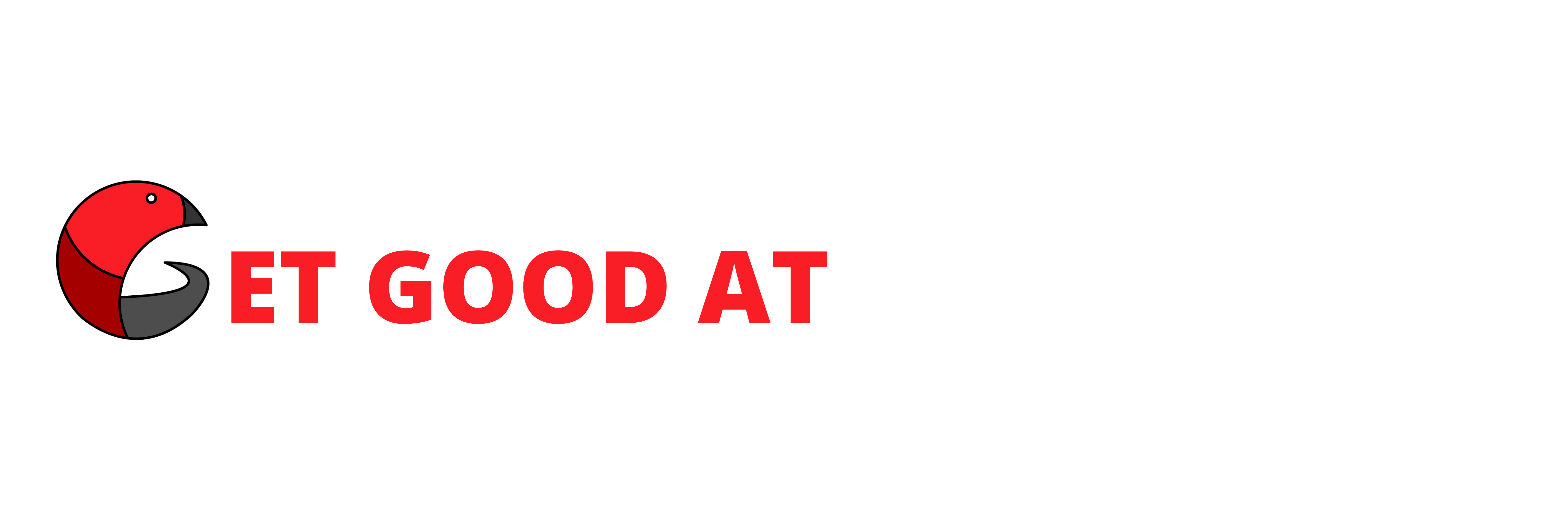 GET GOOD AT BADMINTON Logo